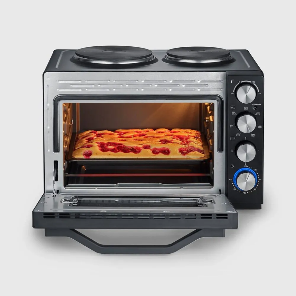 SEVERIN Cuptor electric TO 2074, 30 L, 2500 W, Grill, Negru