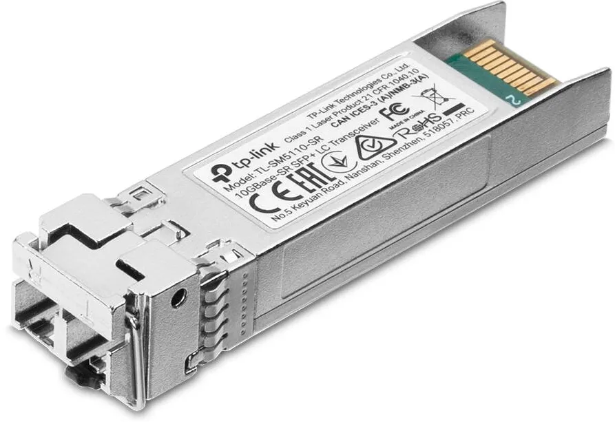 Accesoriu Retea TP-Link Switch TP-LINK SM5110-SR SFP+ Modul 10GBase-SR + LC transceiver, argintiu