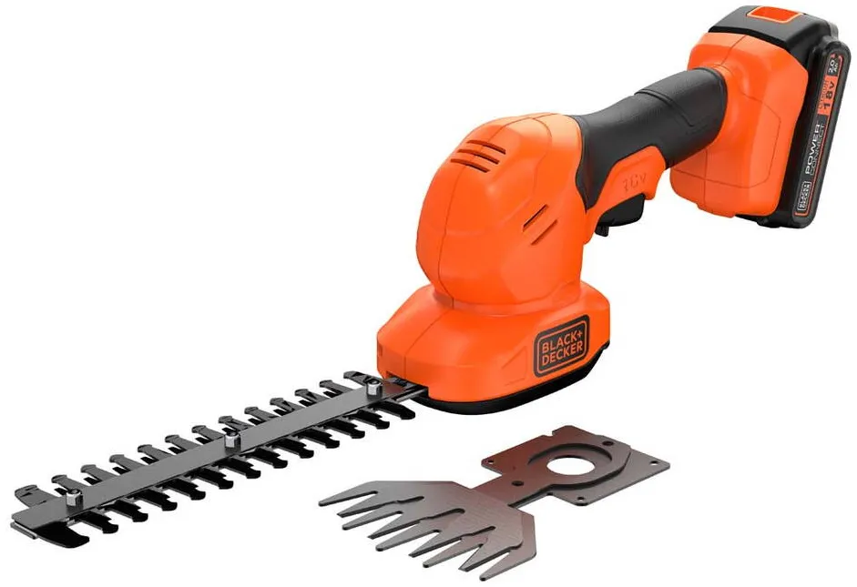 Black & Decker Black&Decker BCSS18D1-QW 18V Shear Shrubber With 2Ah Battery & 1A Charger