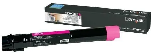 Toner imprimanta Lexmark X950X2MG Magenta