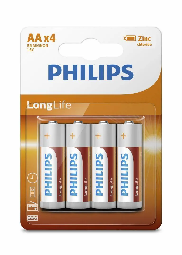 Philips PH LONGLIFE AA 4-BLISTER