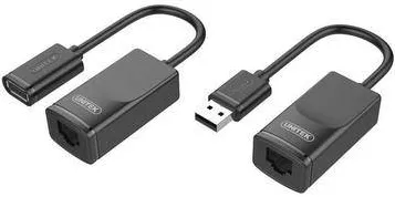 Adaptor Unitek cablu prelungitor USB 1.1 - RJ45, 60m, Y-UE01001