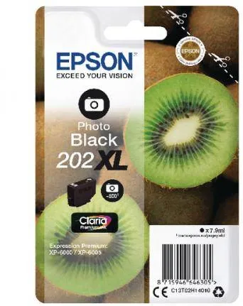 Cartus Imprimanta Epson Ink Epson photo black 202XL | 7,9ml | Claria Premium