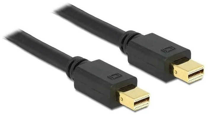 DELOCK Cable mini Displayport male - male 1.5m, black