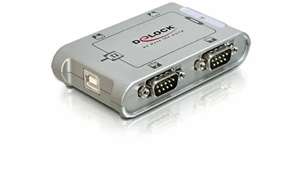 Adaptor DELOCK 87414, Delock USB -> serial x4 9pin