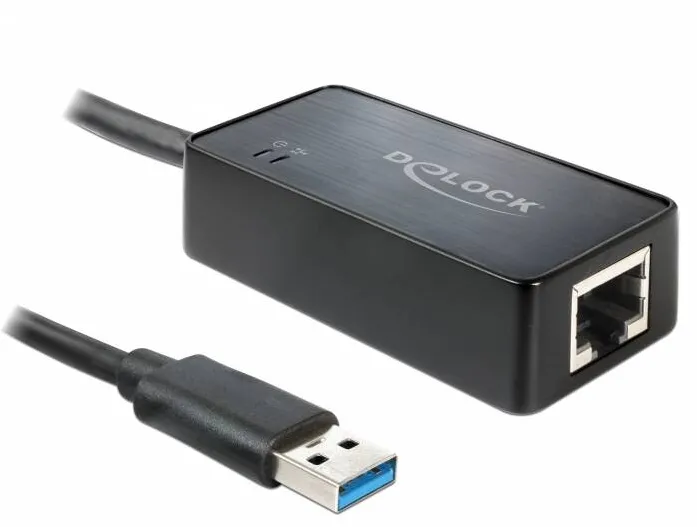 Adaptor Retea DELOCK 62121, USB 3.0 > Gigabit LAN 10/100/1000 Mbps