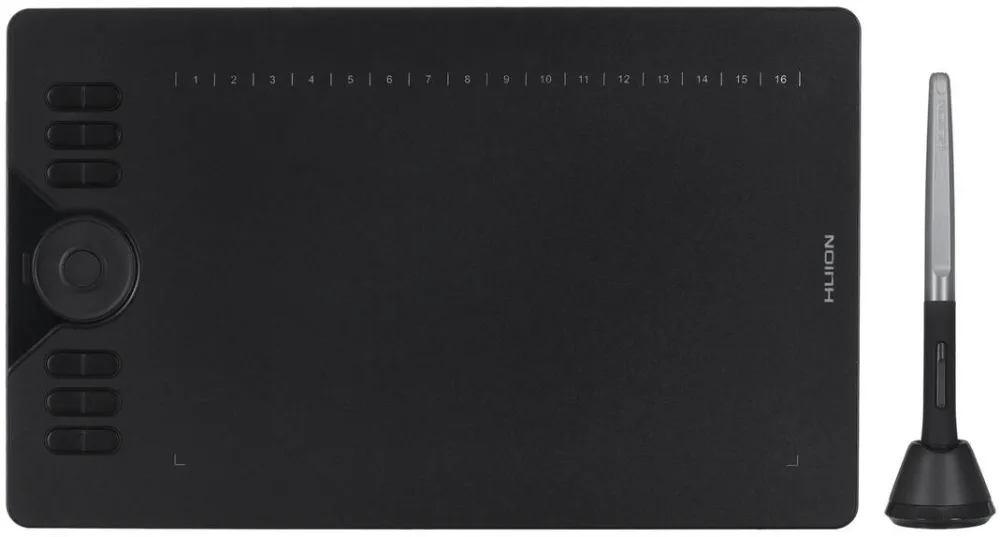Tableta Grafica HUION HS610 5080 lpi 254 x 158.8 mm USB Black