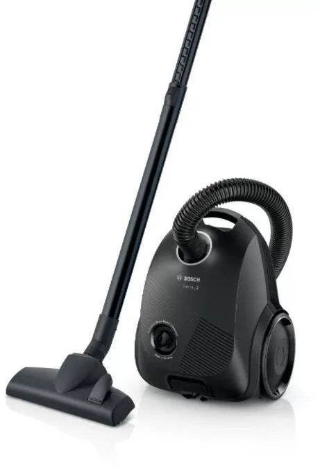 Aspirator BOSCH Cu sac BGBS2LB1 Seria 2, 600W, 3.5 l, 80dB, consum anual de energie 26.7 kWh/an, Negru
