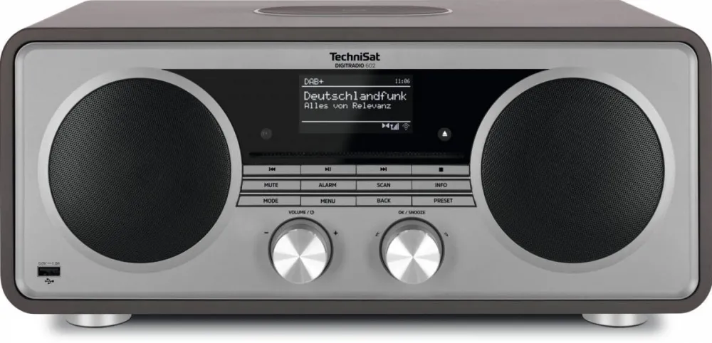 TechniSat Radio Digitradio 602 BT/DAB+/int Anthracite