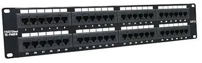 Accesoriu Retea TRENDnet Patchpanel 48-port Cat6 neprotejat 19"
