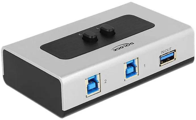 Switch DELOCK USB3.0 2 intrari -> 1 Iesire bidirekt