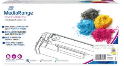 Toner imprimanta MediaRange Cartus de toner, MediaRange, Galben