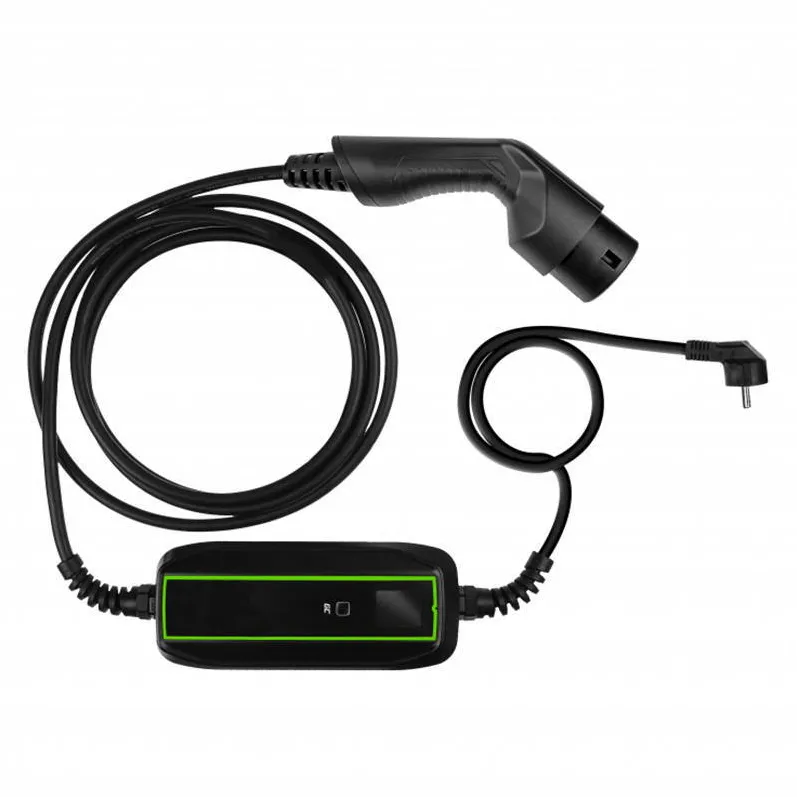 Cablu de incarcare Green Cell pentru masini electrice si hibrizi PowerCable EV16 3,6kW 10/16A 6,5m Schuko pentru Tip 2