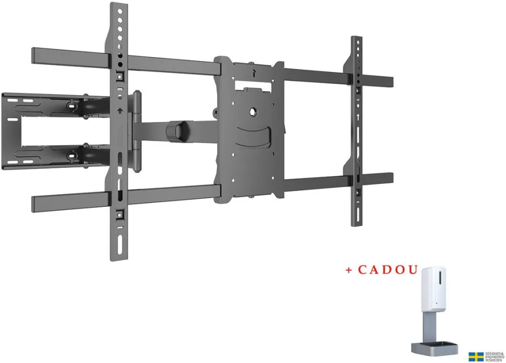Suport TV / Monitor Multibrackets perete MB-6539, Long Reach Arm 1010mm, diagonala 42"-75", max. 40 kg, rotire-inclinare