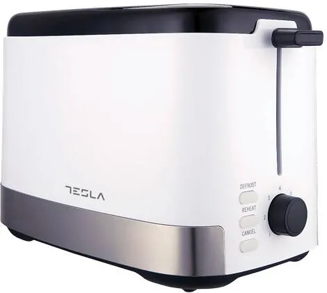 Tesla Prajitor de paine TS300BWX, 800W, 2 felii. Alb