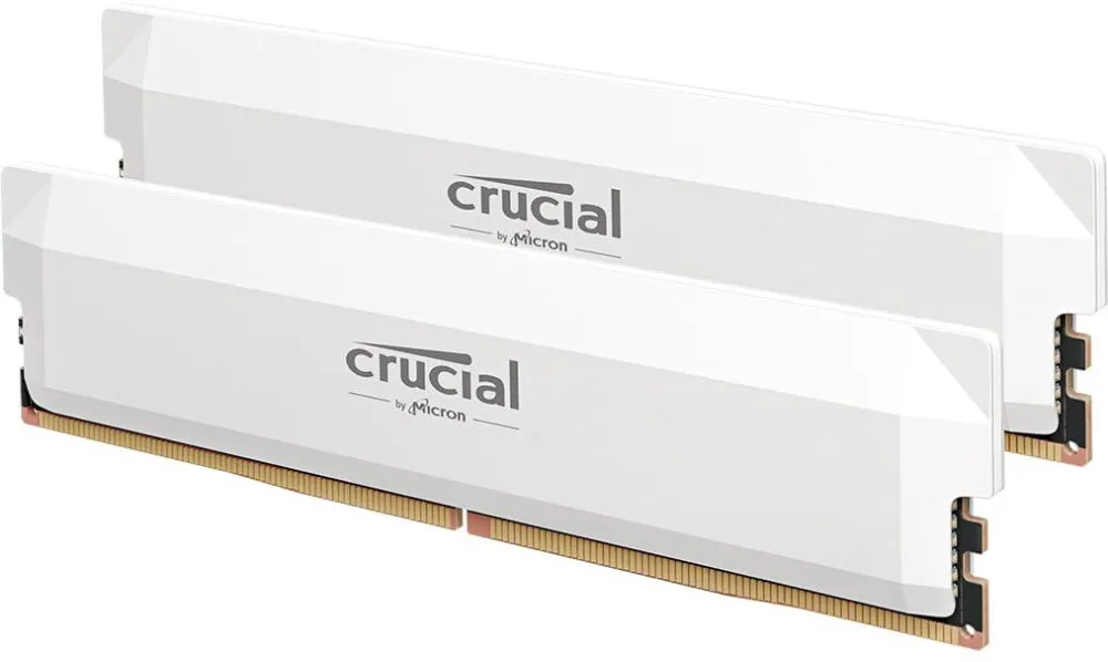 Memorie RAM Crucial Pro Overclocking 32GB DDR5 6000MHz CL36 White