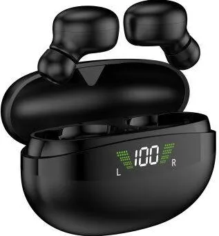Casti Akai Wireless BTE-J350, Bluetooth, Microfon, Negru