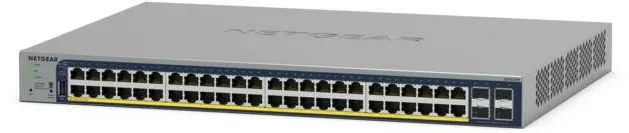 Netgear GS728TP Managed L2/L3/L4 Gigabit Ethernet (10/100/1000) Power over Ethernet (PoE) Grey