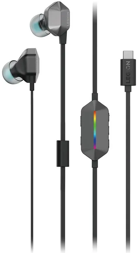 Casti Bluetooth Lenovo Accessories Legion 7.1 Surround Sound wired In-Ear Earbuds