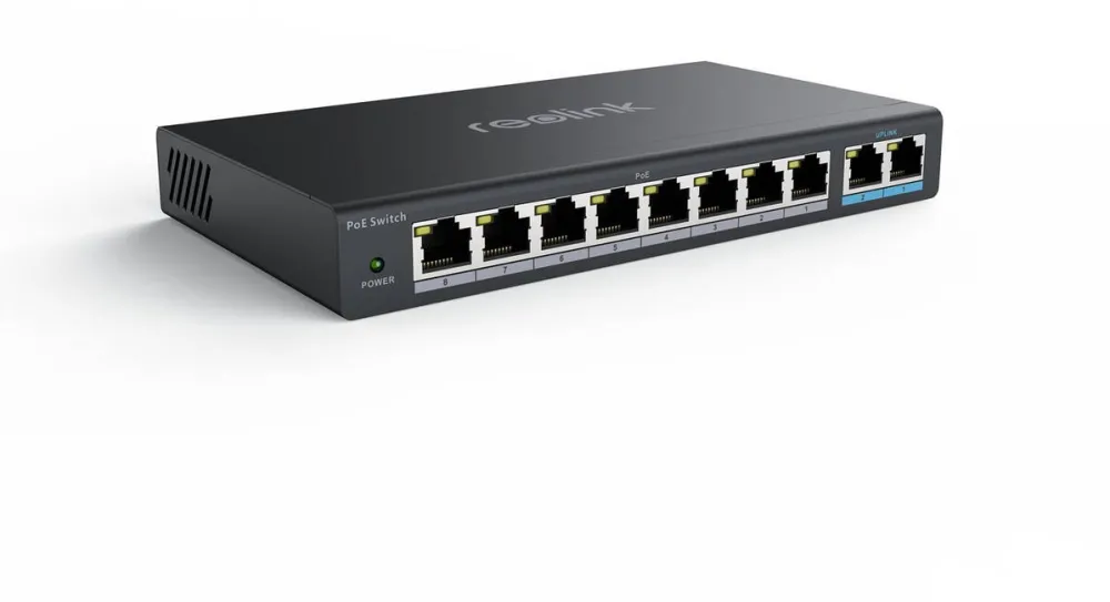 Switch REOLINK POE SWITCH  RLA-PS1 Black