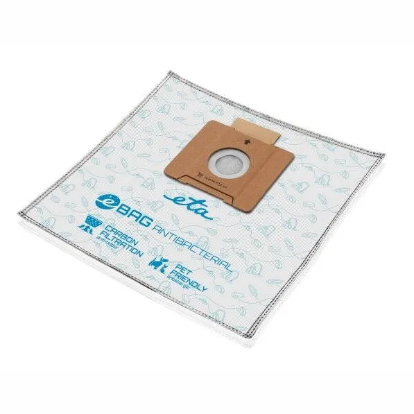 Set 5 saci aspirator ETA960068020 antibacterieni, 4 L, cu microfiltru