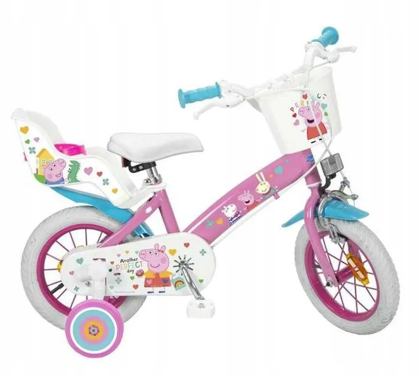 TOIMSA children's bicycle 12" Swinka Peppa pink