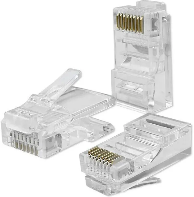 Accesoriu Retea QOLTEC Conectori modulari RJ45 CAT5e UTP, 100 bucati, Qoltec
