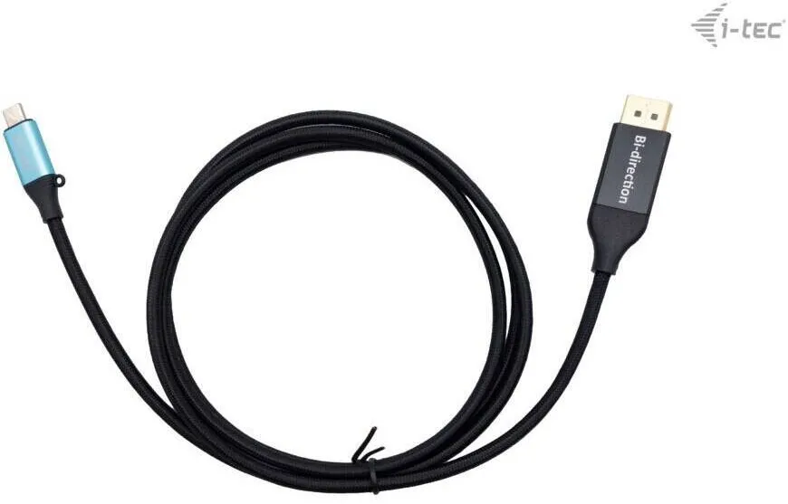 I-TEC Adaptor cablu, i-Tec, USB-C, 8K/30Hz, 1,5m, negru