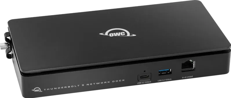 OWC Thunderbolt 5 Dual 10GbE Network Dock 11-Port Connectivity Solution