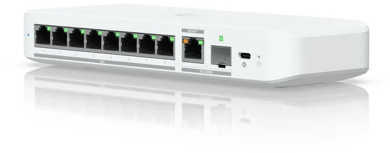 Switch UBIQUITI Ubiquiti USW-FLEX-2.5G-8-EU, 8 porturi 100/1000/2500 Mbps