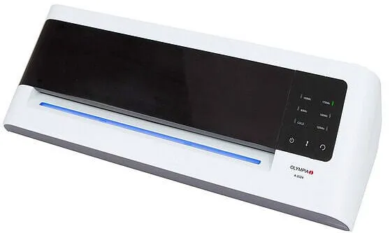 OLYMPIA Laminator Olympia A 2024, cald/rece, format A4, 40 cm/min, 382 x 124 x 191 mm