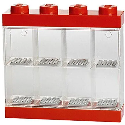 Room Copenhagen LEGO Minifiguren Display Case 8 red - RC40650001