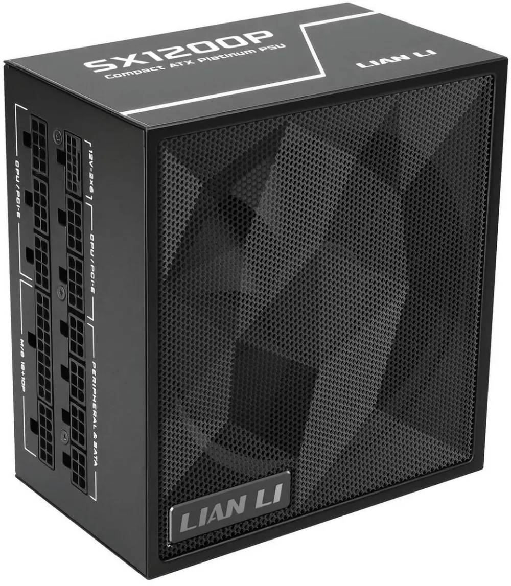Sursa PC Lian Li Sursa Lian Li SX Series 80 PLUS Platinum 1200W Negru
