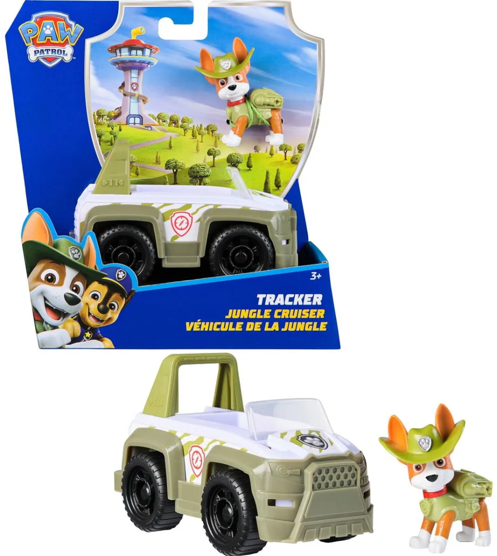 Spinmaster Spinmaster Paw Patrol - Jungle Jeep with Tracker toy figure