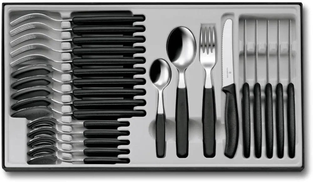 Victorinox Set 24 tacamuri, Victorinox, negru