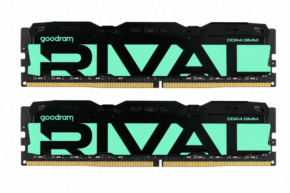 Memorie RAM GOODRAM PC DDR4 Rival Radiant 32GB (2*16)/3200 CL16 green