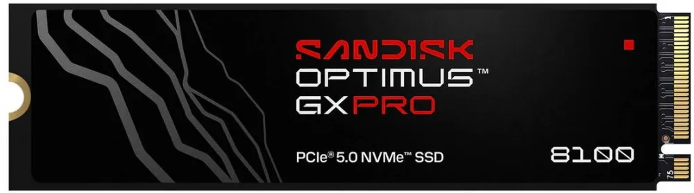 SSD SanDisk SanDisk Optimus GX PRO 8100 2 TB M.2 PCI Express 5.0 NVMe TLC 3D NAND