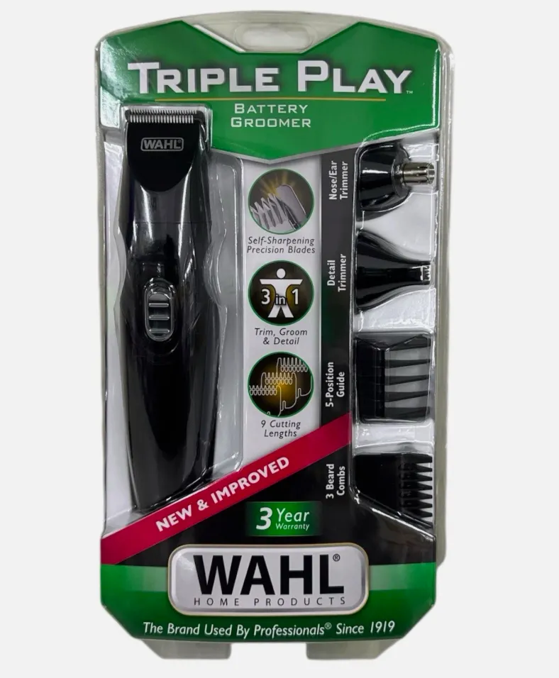 Wahl Triple Play Battery Groomer