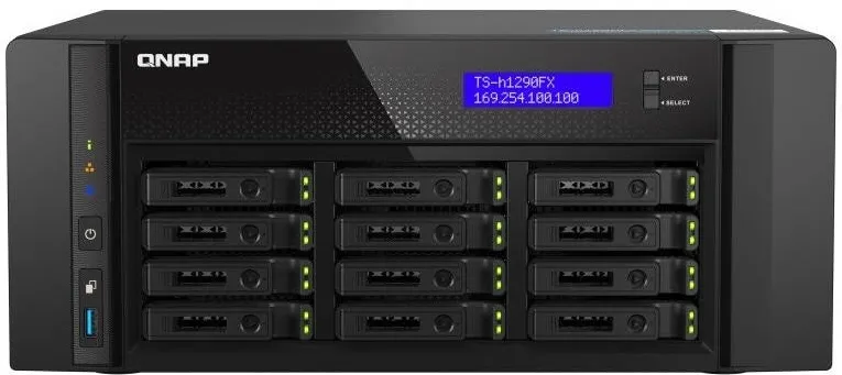 Network Attached Storage QNAP SISTEM NAS, QNAP, MODEL TS-h1290FX-7302P-128G 332784