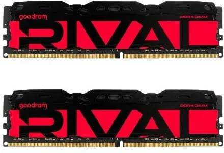 Memorie RAM GOODRAM PC DDR4 Rival Radiant 64GB (2*32)/3200 CL18 red