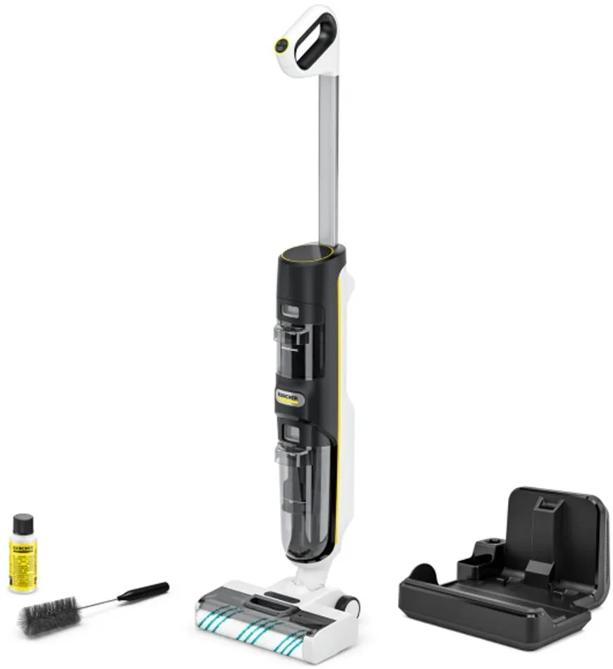 Aspirator Karcher Aspirator vertical Karcher FCV 4 Dry Pet&Home, 180 W, Autonomie 45 minute Alb/Negru
