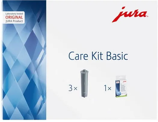 Kit intretinere JURA Basic cu 3 filtre Claris Smart+ si 6 pastile de curatare