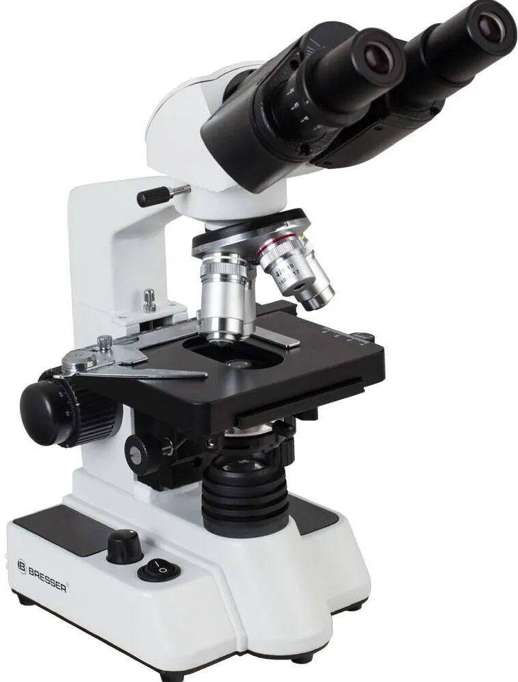 Bresser Microscop, Bresser, Alb/Negru