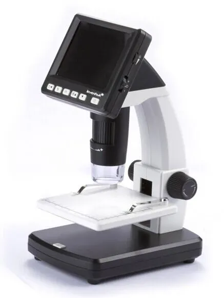Levenhuk Microscop digital USB Levenhuk DTX 500 cu afisaj LCD