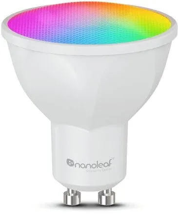 Nanoleaf Bec Smart Nanoleaf Essentials Matter, RGB, Control vocal / aplicatie, 9W, 400 lm, Interval temperatura culoare 2700-6500K, E27, WiFi, Alb