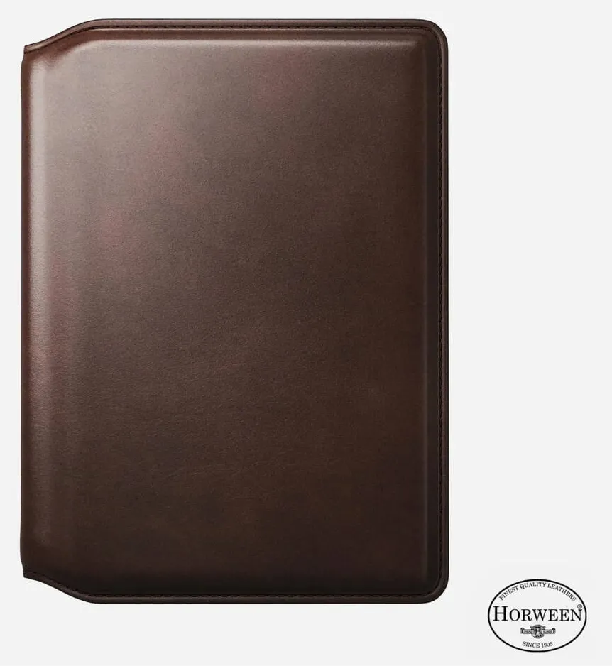 Nomad NOMAD Leather passport, ID, DRIVER's LICENCE wallet with 4X card slots, 3X compartments, and quick access of boarding pass - BROWN - NM01124085