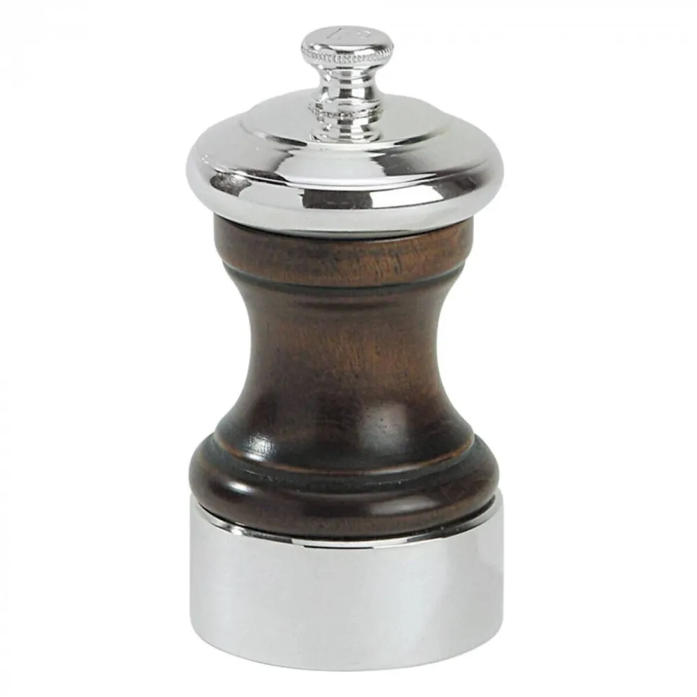 Peugeot Moara de piper Bistro Palace, Peugeot, Inox, 10 cm, Maro/Argintiu