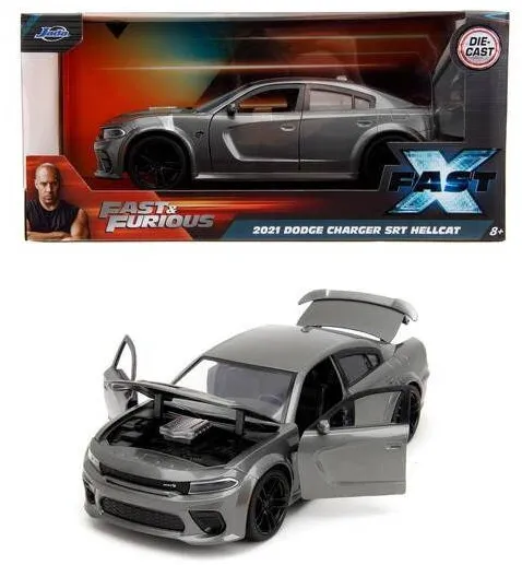 Masina Jada Masinuta Jada Toys 9334472314R00 Fast & Furious 2021 Dodge Charger model de masina din metal 1:24