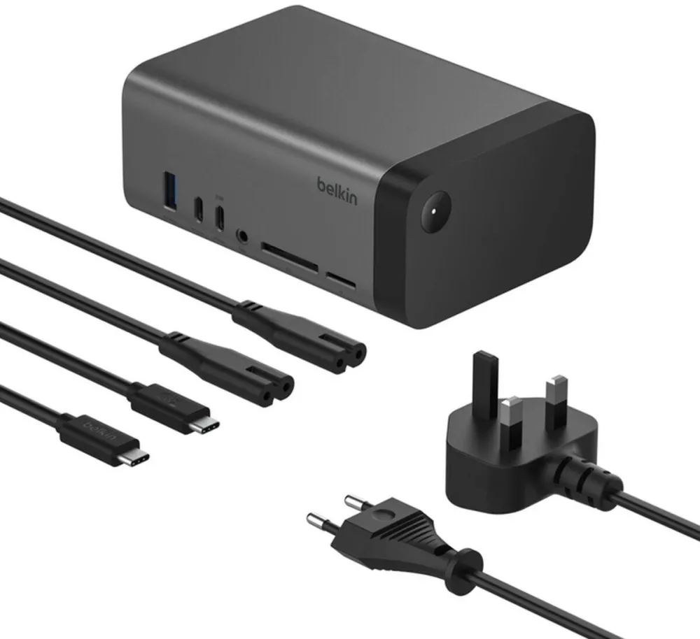 Hub USB BELKIN Incarcator laptop Belkin, gri, 1m, 11 porturi