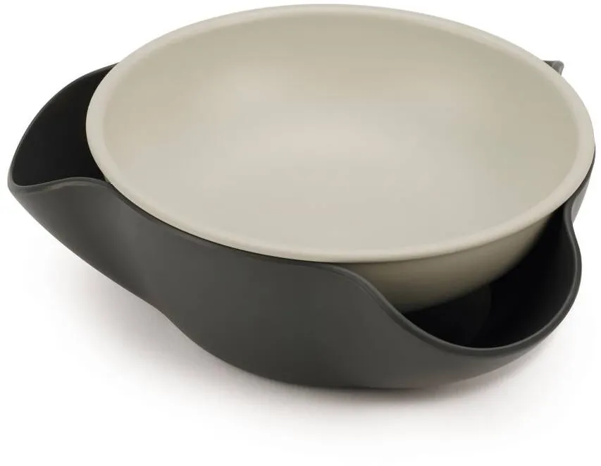 JOSEPH JOSEPH Bol servire 2 in 1, melamina, 17.8 cm Gri Joseph 002881